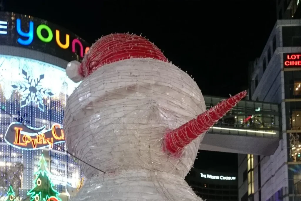 明洞クリスマス